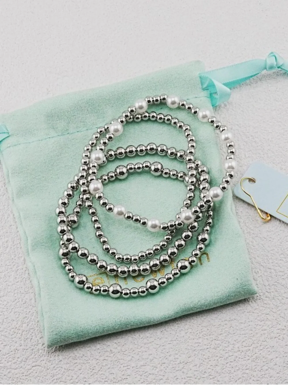 Enewton 4-Piece Silver Bracelet Set